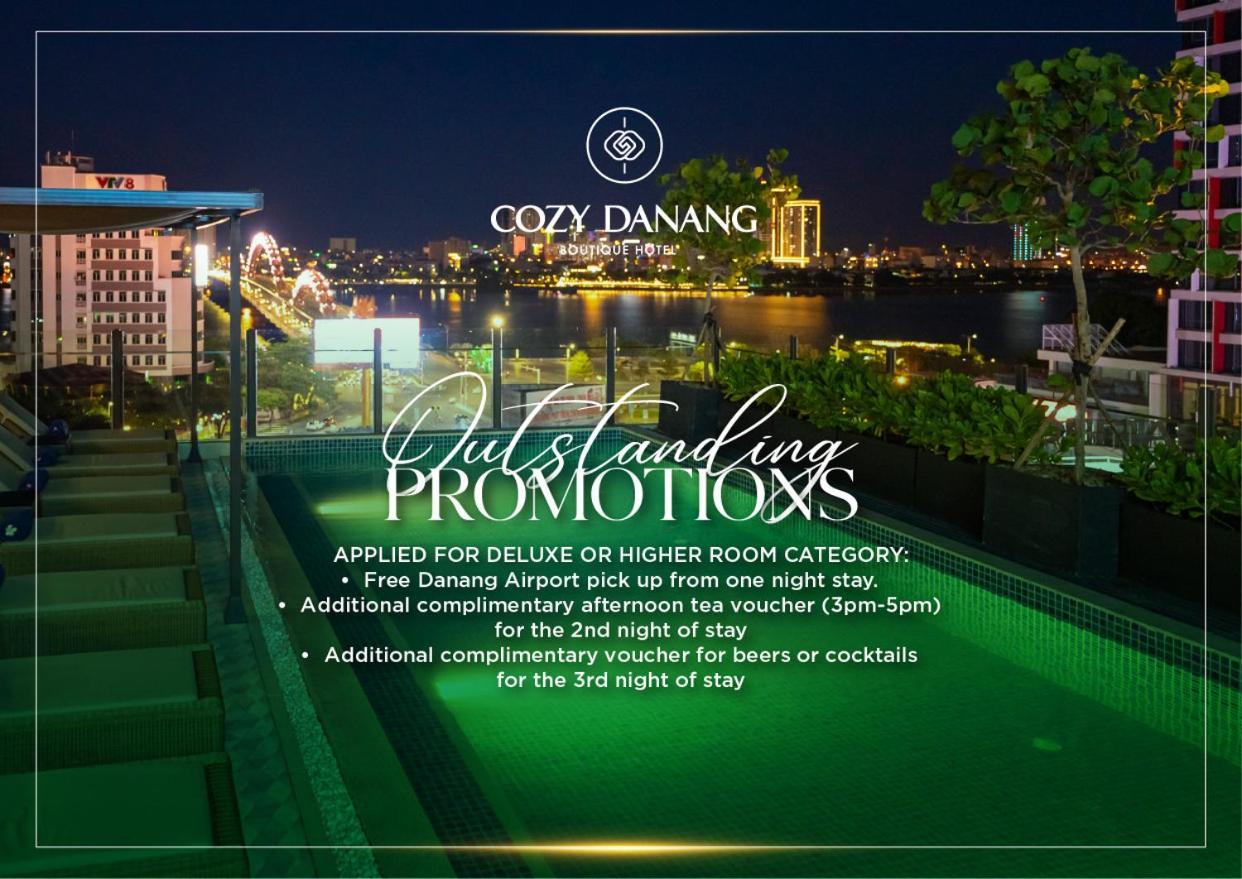 Cozy Danang Boutique Hotel Esterno foto